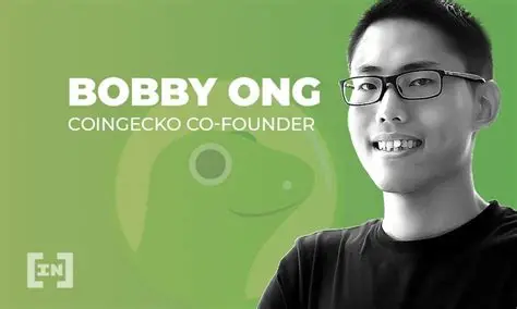 CoinGecko联合创始人兼COO：Bobby Ong